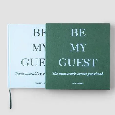 Guestbook Green, Blue - Helvetiq