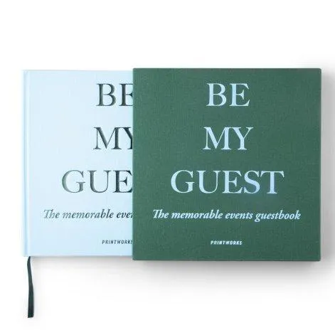 Buch Gästebuch Green, Blue - Helvetiq