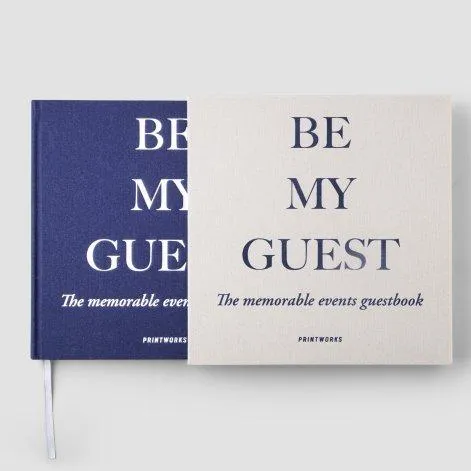 Guestbook Grey, Navy - Helvetiq