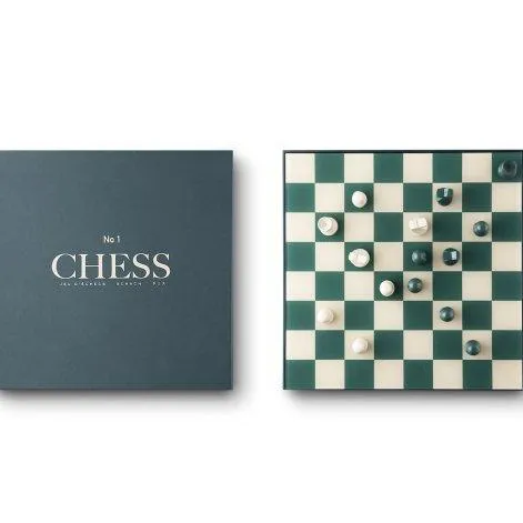 Spiel CLASSIC Chess grün - Helvetiq