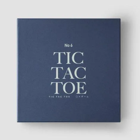 CLASSIC Tic Tac Toe dark blue - Helvetiq