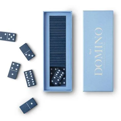 Spiel CLASSIC Domino hellblau - Helvetiq