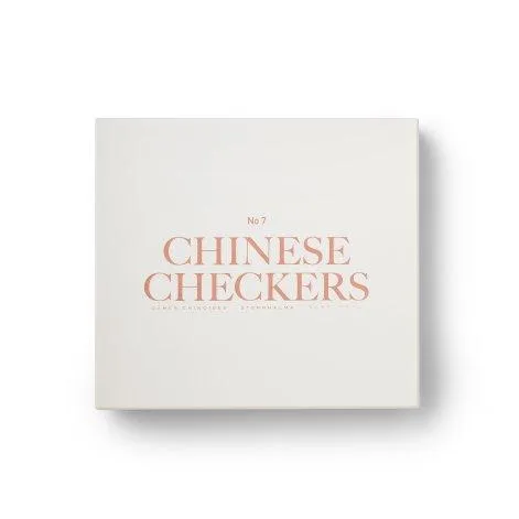 CLASSIC Chinese Checkers beige, blanc - Helvetiq