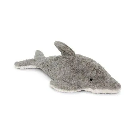 Cuddle and Heating Animal Dolphin Cherry Pit Small Grey - Senger Naturwelt