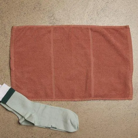 Tilda rust guest towel 30x50cm - lavie
