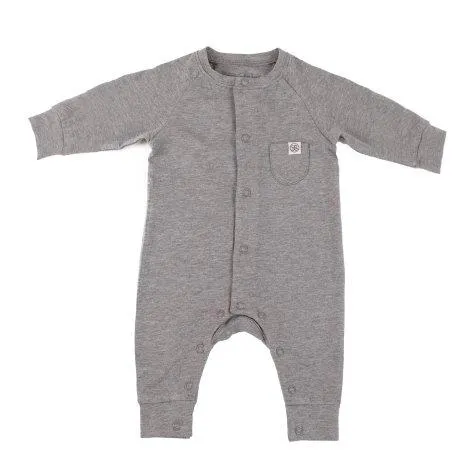 Baby overall & beanie cap with UV protection - stone grey - Cloby