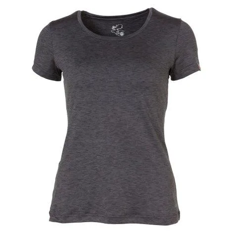 Women's functional T-shirt Loria anthracite - rukka