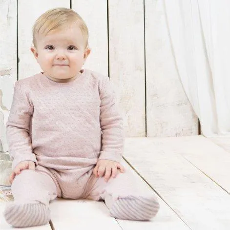 Pyjama pour bébé biologique Rose - OrganicEra