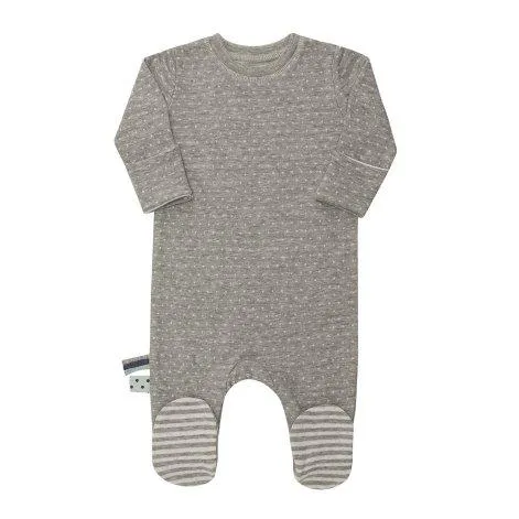 Pyjama pour bébé biologique Grey - OrganicEra
