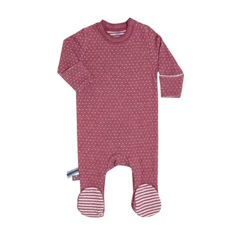 Baby Pyjama Bordeaux - OrganicEra