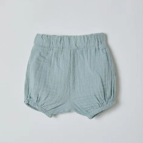 Baby Bloomer Shorts Muslin Mint - OrganicEra