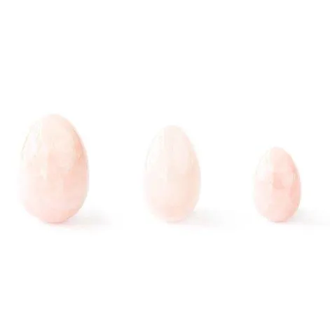 Yoni egg rose quartz set - Lucid Moons 