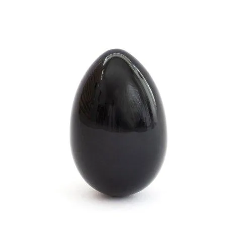 Yoni Egg Obsidian L (45x30mm) - Lucid Moons 