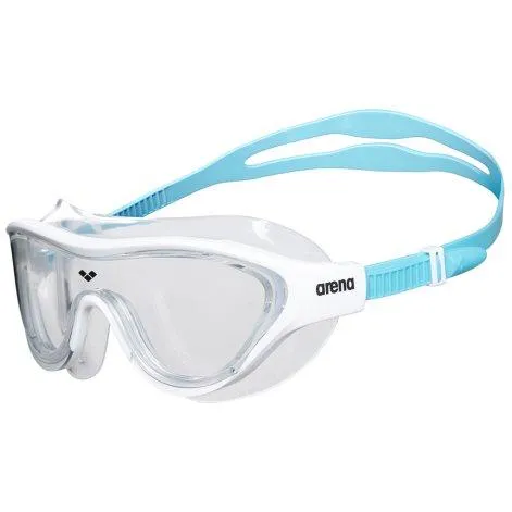 Schwimmbrille Jr The One Mask Goggle clear/white/lightblue - arena
