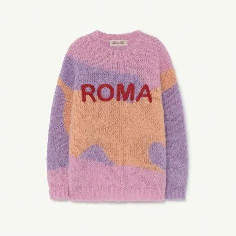 Strickpullover Pink Roma City Bull - The Animals Observatory
