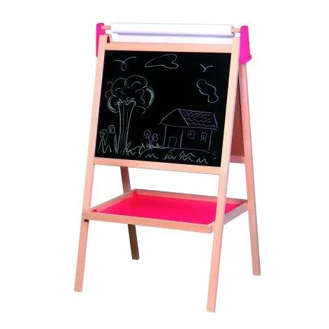 Spielba standing board magnetic with paper + chalks - Spielba