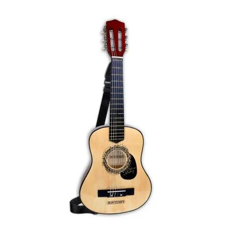 Bontempi Guitar 6 strings 75cm wood - Bontempi