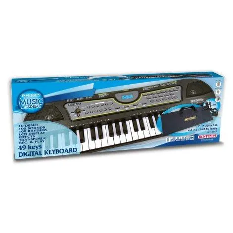 Bontempi Keyboard mit 49 Tasten mit USB Netzkabel - Bontempi