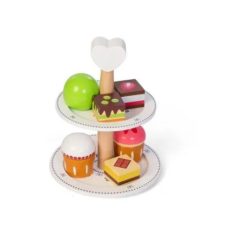 Etagère Royal with 6 Pastries - Mamamemo