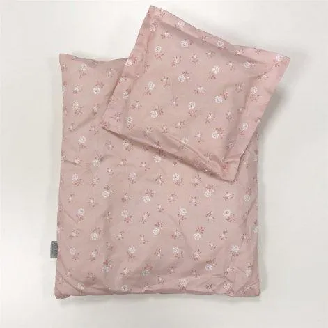 Doll blanket and pillow - dusty rose - by ASTRUP