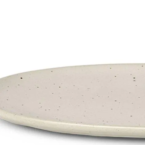 Plate Off-White speckle - ferm LIVING
