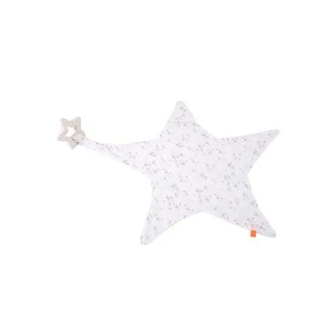 Rubber star with muslin taupe - kikadu 