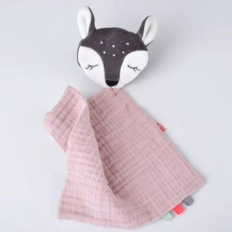 Cuddle cloth fawn pink (GOTS) - kikadu 
