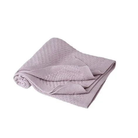 Blanket fawn light pink (GOTS) - kikadu 