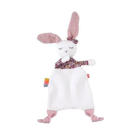 Cuddle cloth Rabbit Pink (GOTS) - kikadu 
