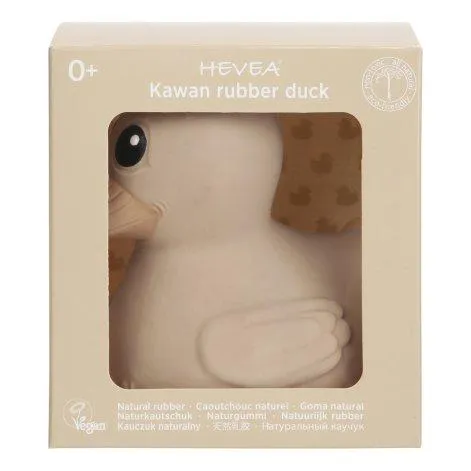 Baby Kawan mini rubber duck sandy nude - HEVEA