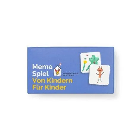 Memospiel Von Kindern für Kinder, Ronald McDonald Haus Luzern - Fidea Design