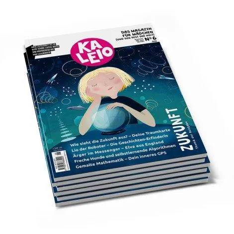 Annual subscription Kaleio - The magazine for girls (and the rest of the world) - Kaleio