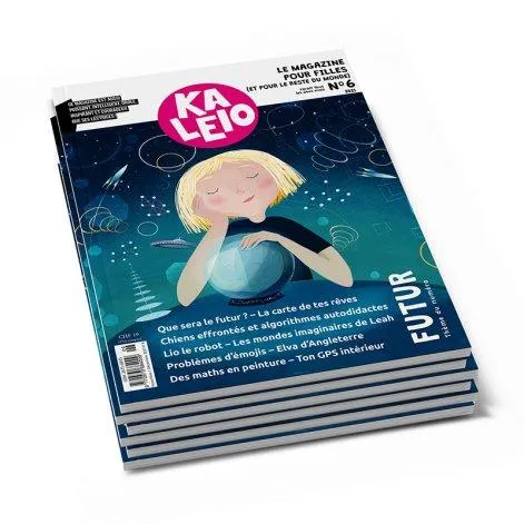 Abonnement annuel Kaleio - Le magazine pour filles (et pour le reste du monde) - Kaleio