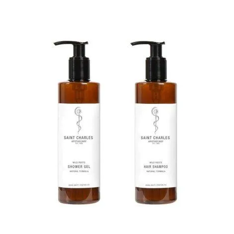 Duschgel und Shampoo Geschenkset Wild Roots - Saint Charles Apothecary