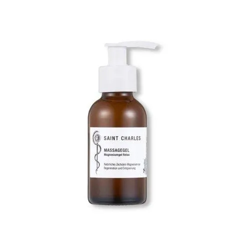 Relaxing massage gel with lavender and magnesium oil - Saint Charles Apothecary