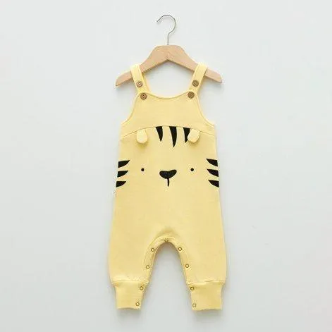 Baby Overall with yellow print - OrganicEra