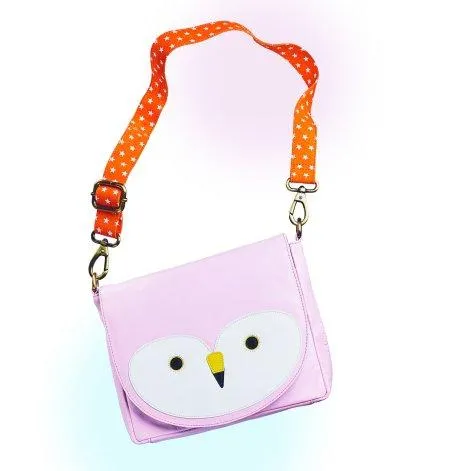 Bag Filly (Flamingo) with orange strap - Amorina