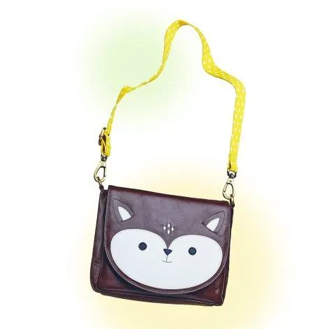 Bag Relly (fawn) with yellow strap - Amorina