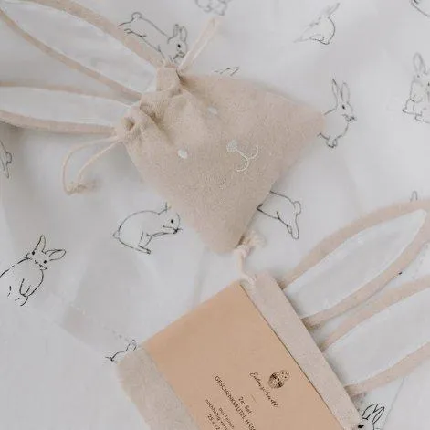 Pochette cadeau petit lapin en set de 2 - Eulenschnitt 
