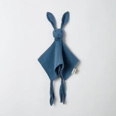Cuddle cloth bunny indigo - OrganicEra