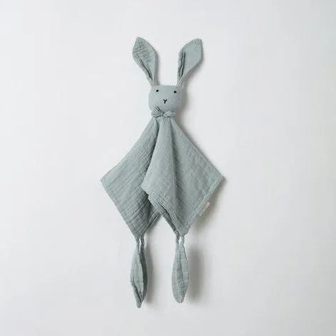 Cuddle cloth bunny Aqua - OrganicEra