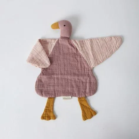 Cuddle cloth duck Dusty Rose - OrganicEra