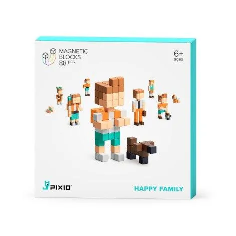 Kit de construction Magenta Happy Family - Pixio