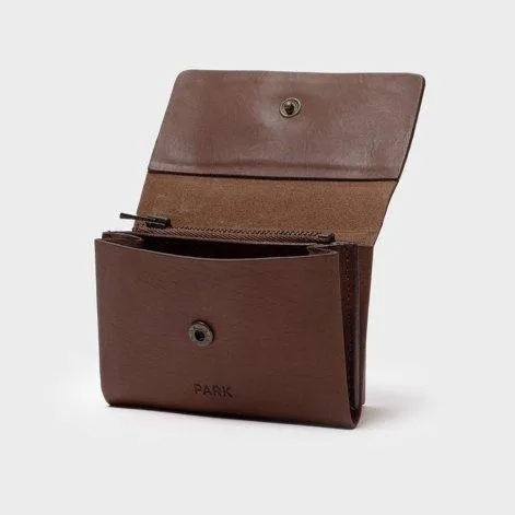 Kleines Wallet Dark-Brown - Park Bags