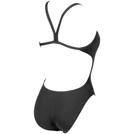 W Team Swimsuit Challenge Solid black/white - arena