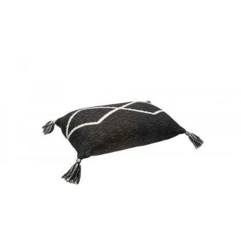 Knitted cushion Oasis Black - Lorena Canals