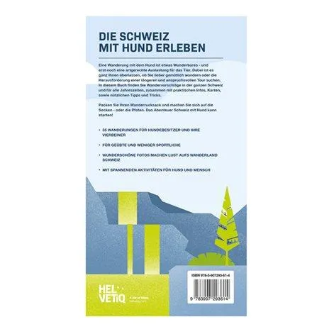 Livre Vivre la Suisse avec son chien - Helvetiq