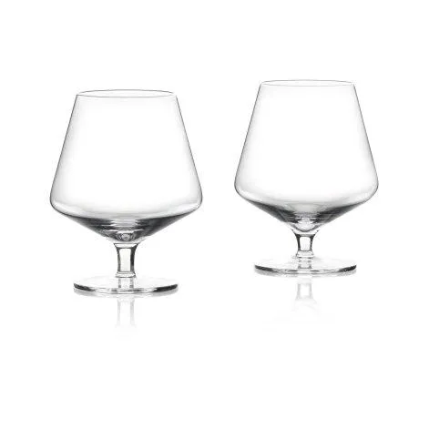 Zone Denmark Cognac glass Rocks 500 ml, 2 pieces, Transparent - Zone Denmark