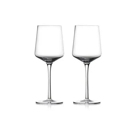 Zone Denmark White Wine Glass Rocks 300 ml, 2 pieces, Transparent - Zone Denmark