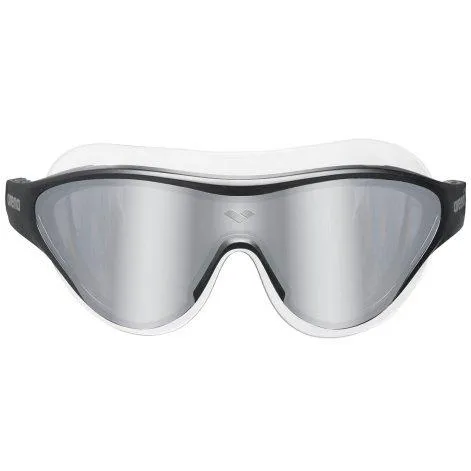 Schwimmbrille The One Mask Mirror Goggle silver/black/black - arena